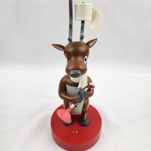 Hallmark Deer John Toilet Reindeer Bathroom Humor Singing Jokes Motion Sensor